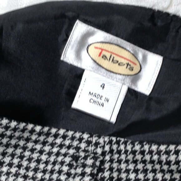 Talbot's Wool/Viscose Skirt; "4", Collegiate, Professional, Corporate, Classic - Picture 4 of 5